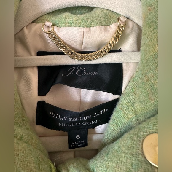 J. Crew Vail Parka Light Green NWOT 6 - Picture 4 of 4